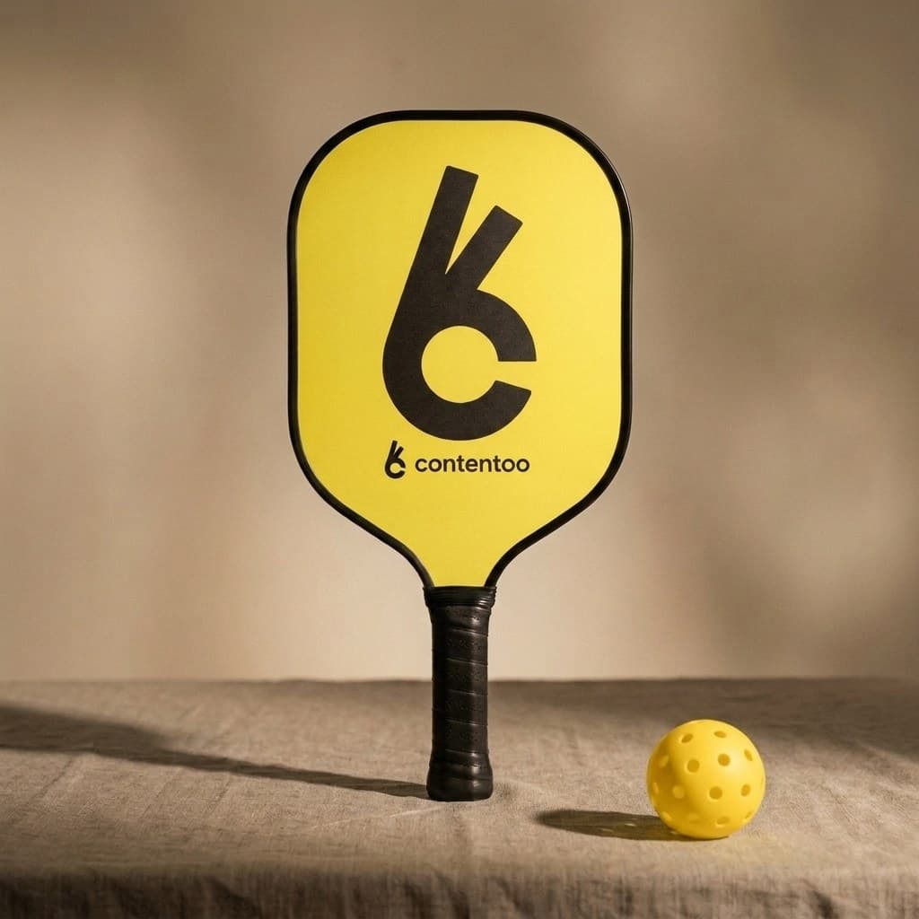 Custom pickleball paddle — Contentoo